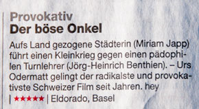 Basler Zeitung, Der böse Onkel, Urs Odermatt.